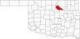 Pawnee County Map Oklahoma Locator