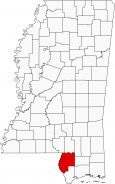 Pearl River County Map Mississippi Locator