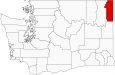 Pend Oreille County Map Washington Locator