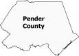 Pender County Map North Carolina