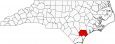 Pender County Map North Carolina Locator