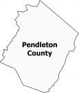 Pendleton County Map West Virginia