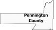 Pennington County Map South Dakota