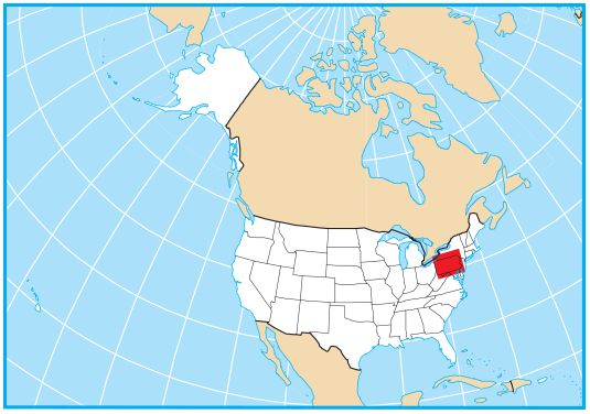 Map of Pennsylvania - Cities and Roads - GIS Geography