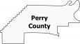 Perry County Map Arkansas