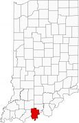 Perry County Map Indiana Locator