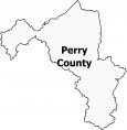 Perry County Map Kentucky