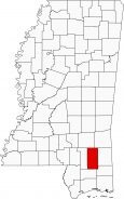 Perry County Map Mississippi Locator
