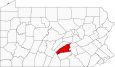 Perry County Map Pennsylvania Locator