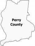Perry County Map Tennessee