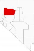 Pershing County Map Nevada Locator