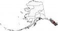 Petersburg Census Area Map Locator Alaska