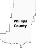 Phillips County Map Montana
