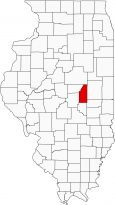 Piatt County Map Illinois