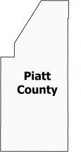 Piatt County Map Illinois Locator