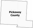 Pickaway County Map Ohio