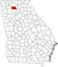 Pickens County Map Georgia Locator