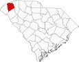 Pickens County Map South Carolina Locator