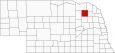 Pierce County Map Nebraska Locator