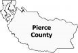 Pierce County Map Washington