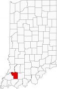 Pike County Map Indiana Locator