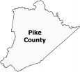 Pike County Map Kentucky
