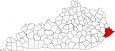 Pike County Map Kentucky Locator