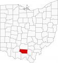 Pike County Map Ohio Locator