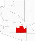Pinal County Map Arizona Locator