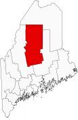 Piscataquis County Map Maine Locator