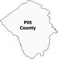 Pitt County Map North Carolina