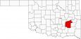 Pittsburg County Map Oklahoma Locator