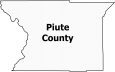 Piute County Map Utah