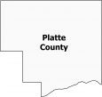 Platte County Map Nebraska