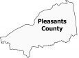 Pleasants County Map West Virginia