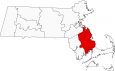 Plymouth County Map Massachusetts Locator