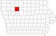 Pocahontas County Map Iowa Locator
