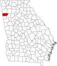 Polk County Map Georgia Locator