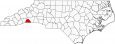 Polk County Map North Carolina Locator