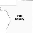 Polk County Map Wisconsin