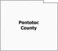Pontotoc County Map Mississippi