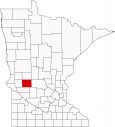 Pope County Map Minnesota Locator