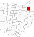 Portage County Map Ohio Locator