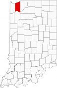 Porter County Map Indiana Locator