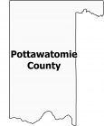 Pottawatomie County Map Oklahoma