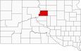 Potter County Map South Dakota Locator