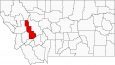 Powell County Map Montana Locator