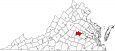 Powhatan County Map Virginia Locator