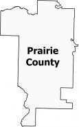 Prairie County Map Arkansas