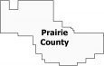 Prairie County Map Montana
